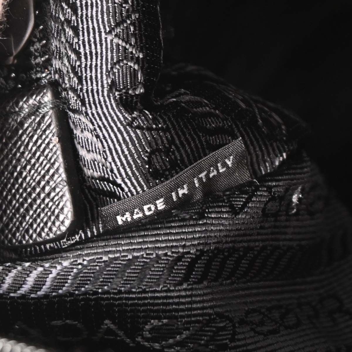 Prada Black Nylon Shoulder Bag