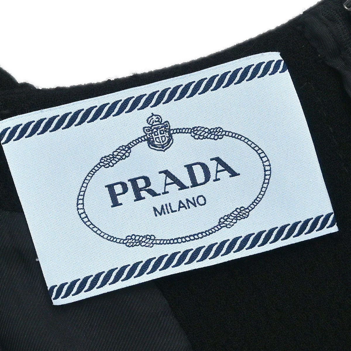 Prada 2013 Short Sleeve Dress Black #40