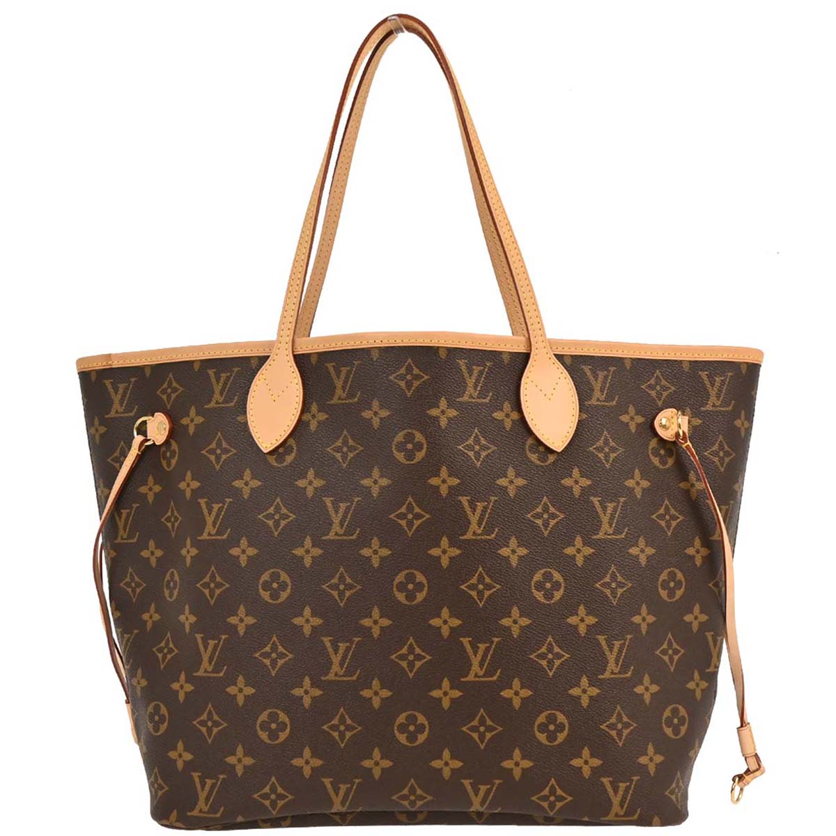 Louis Vuitton Monogram Neverfull MM Shoulder Tote Bag M40156