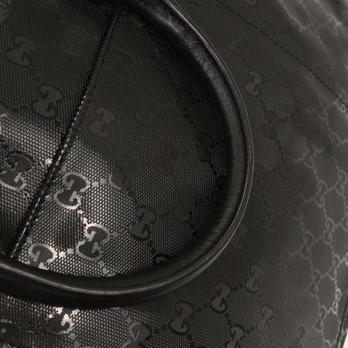 Gucci Black GG Briefcase 2way Shoulder Handbag