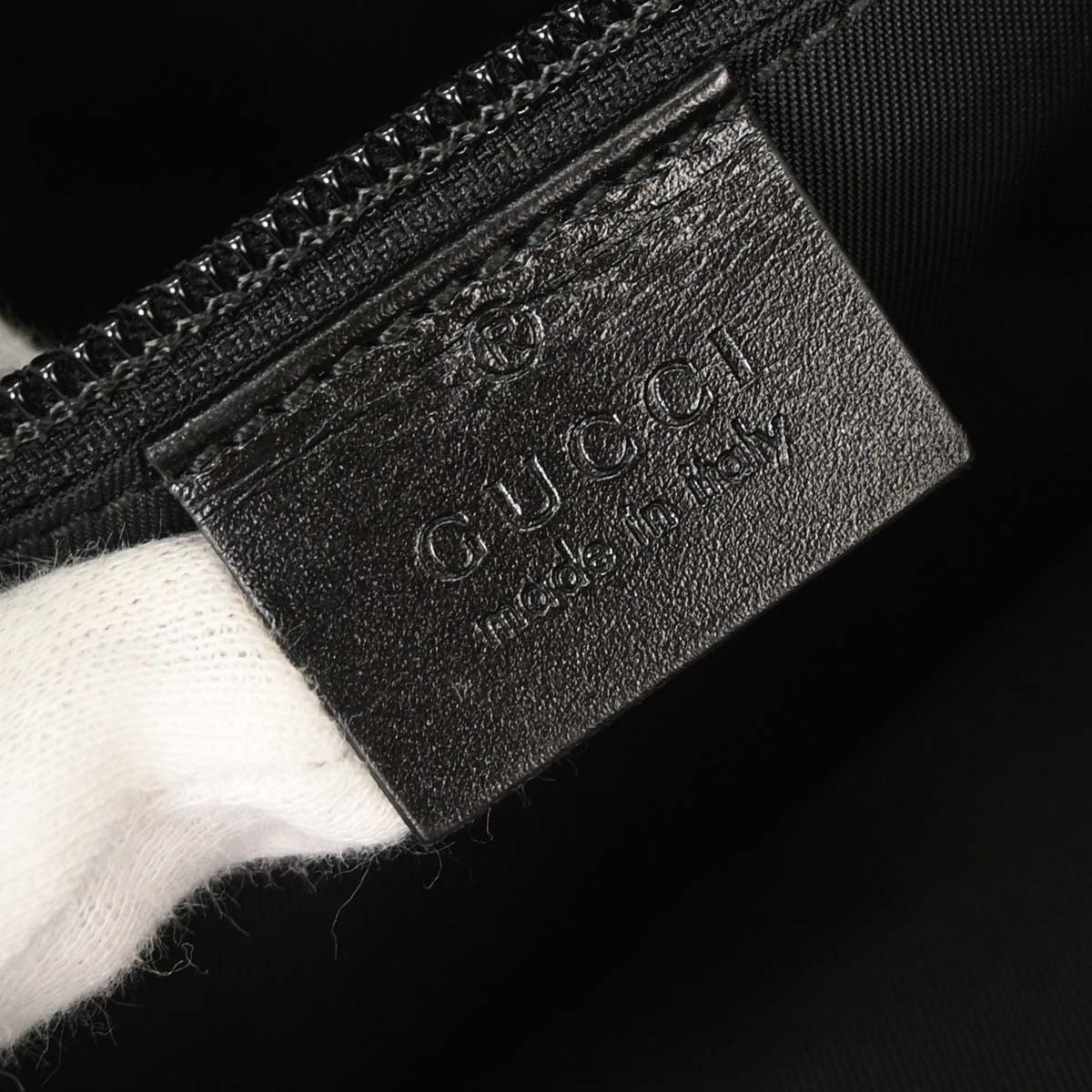 Gucci Black GG Briefcase 2way Shoulder Handbag