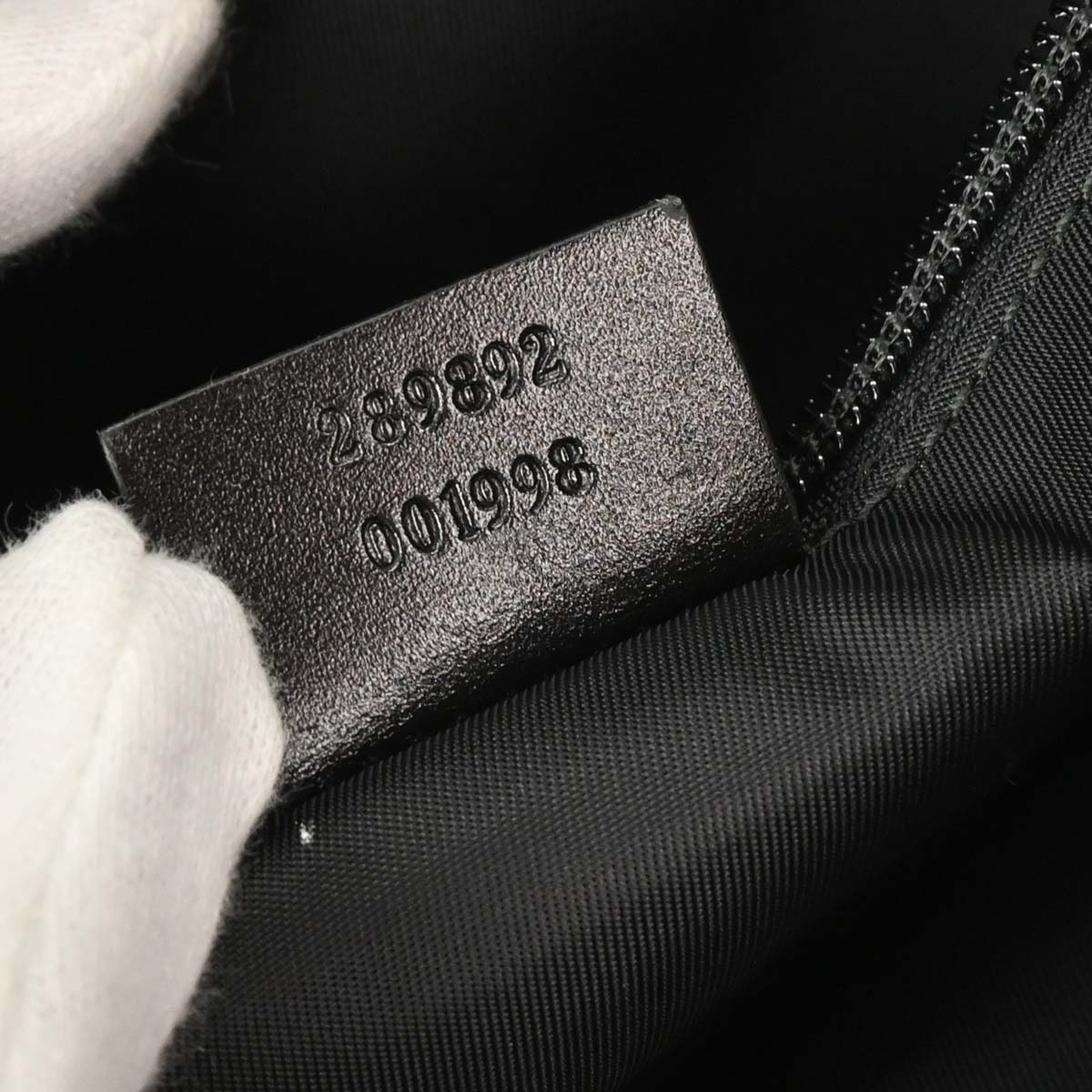 Gucci Black GG Briefcase 2way Shoulder Handbag