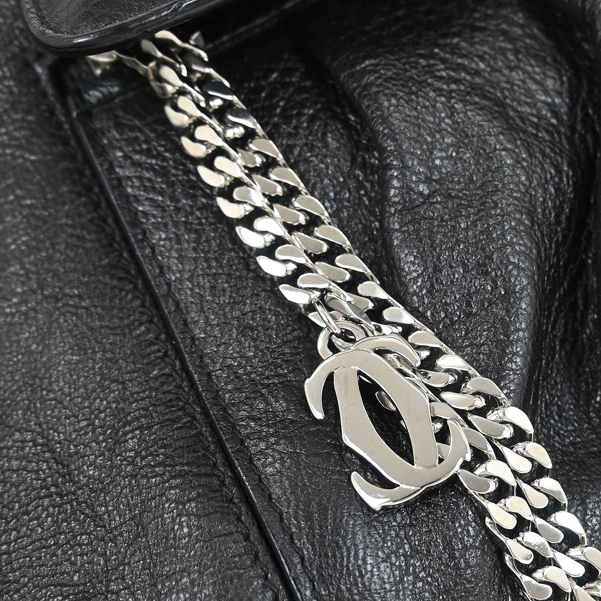 Cartier Black La Dona Chain Shoulder Bag