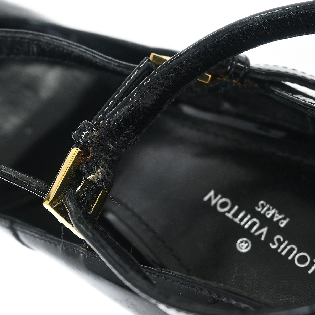 Louis Vuitton * 2018 Black Patent Leather Pumps Shoes #37