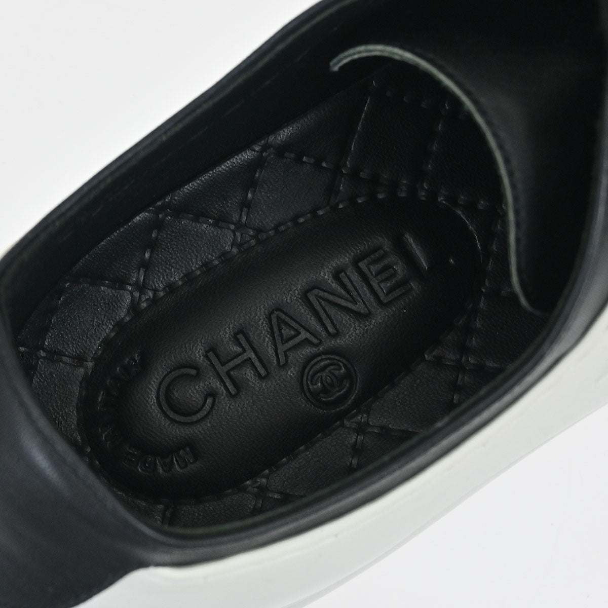 Chanel * Black Sneakers Shoes #39