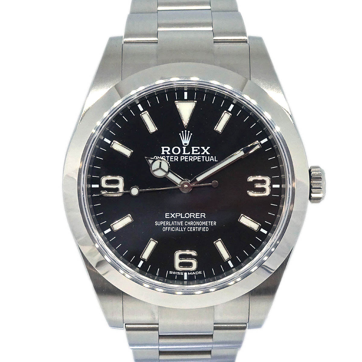 Rolex Oyster Perpetual Explorer 39mm Ref.214270 Self-winding Watch SS