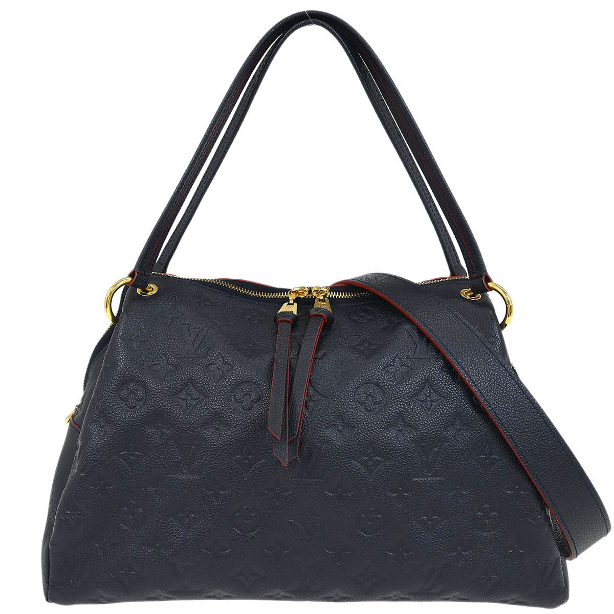 Louis Vuitton 2019 Navy Monogram Empreinte Ponthieu PM M43721