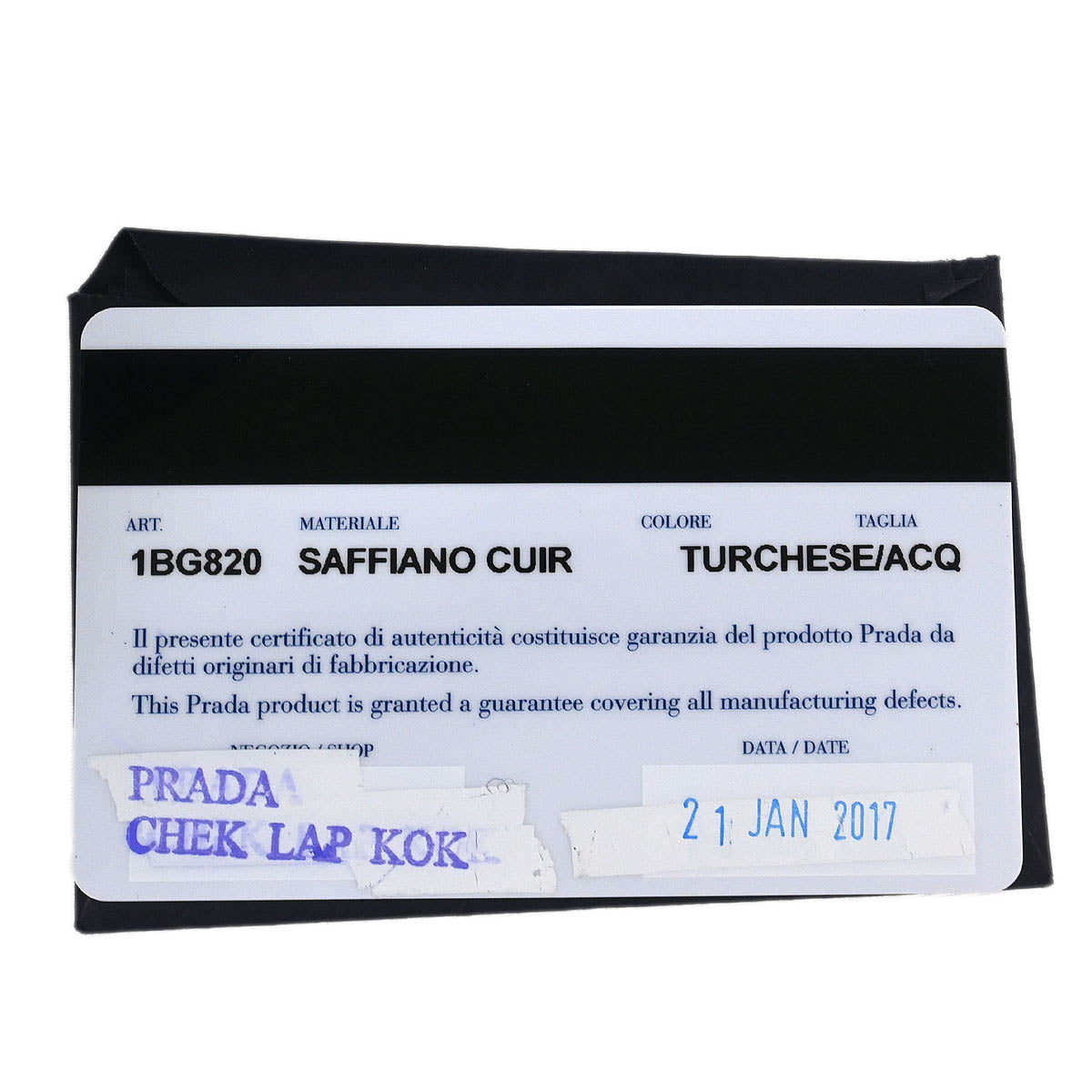 Prada Turquoise Blue Leather 2way Shoulder Tote Handbag