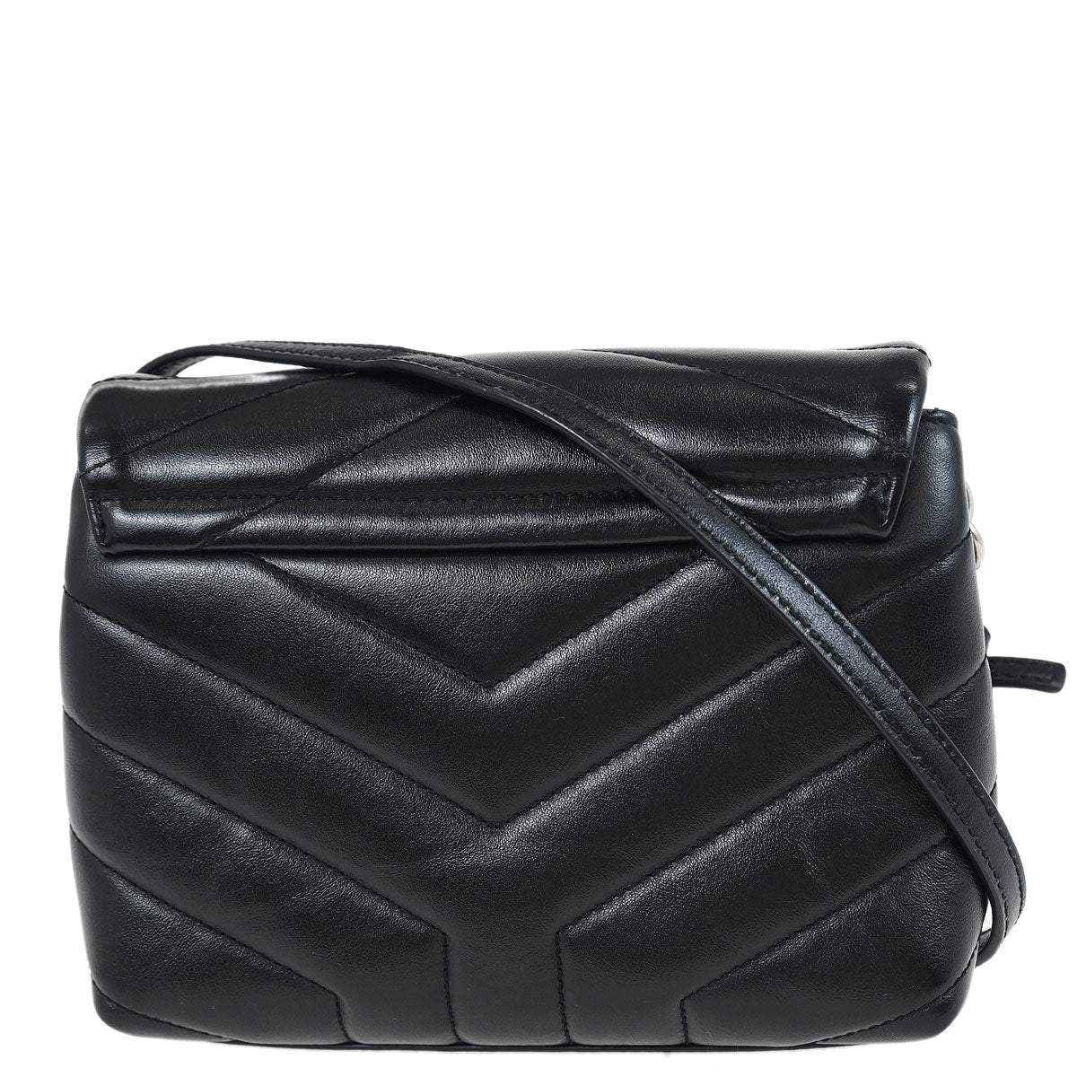 Saint Laurent Black Loulou Shoulder Bag