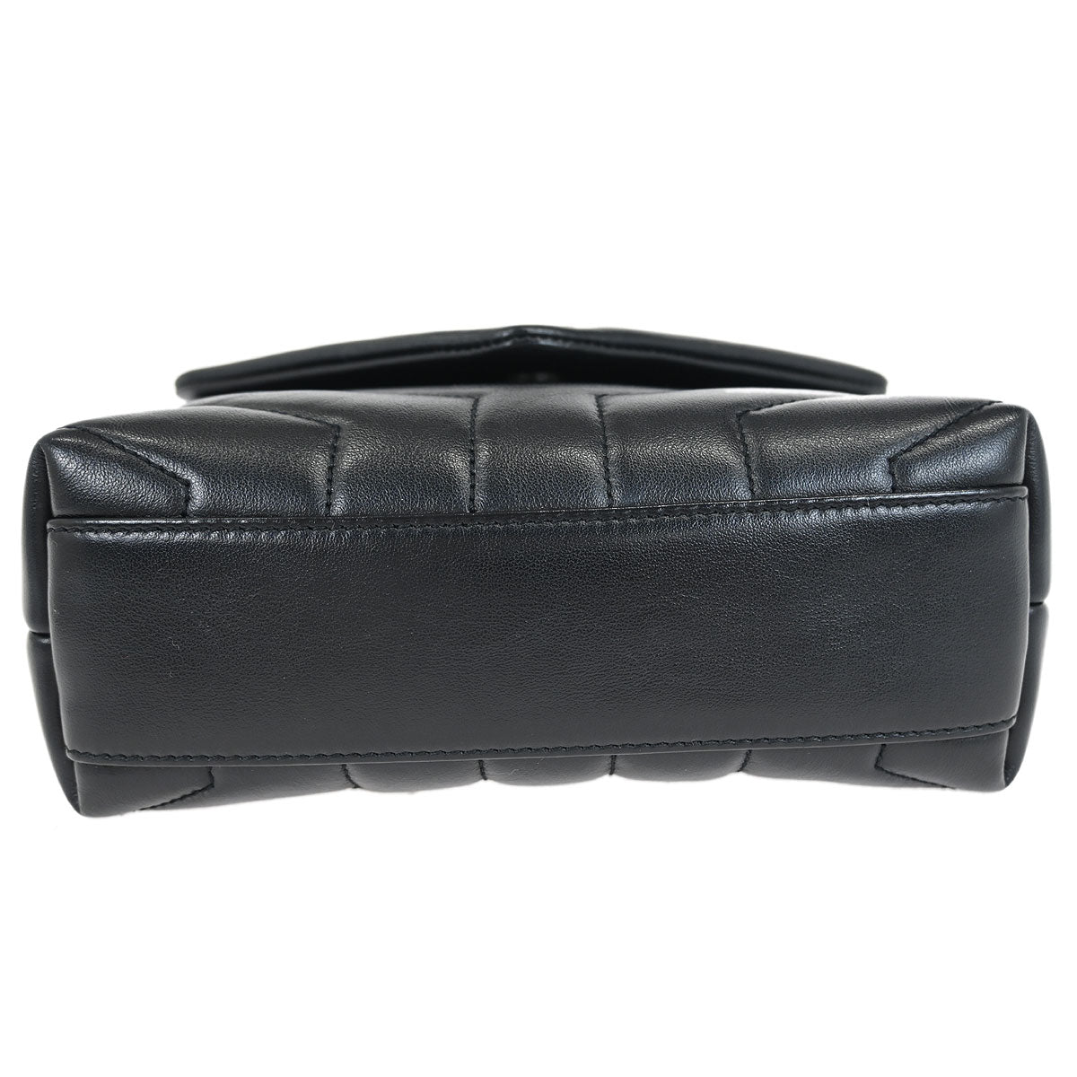 Saint Laurent Black Loulou Shoulder Bag