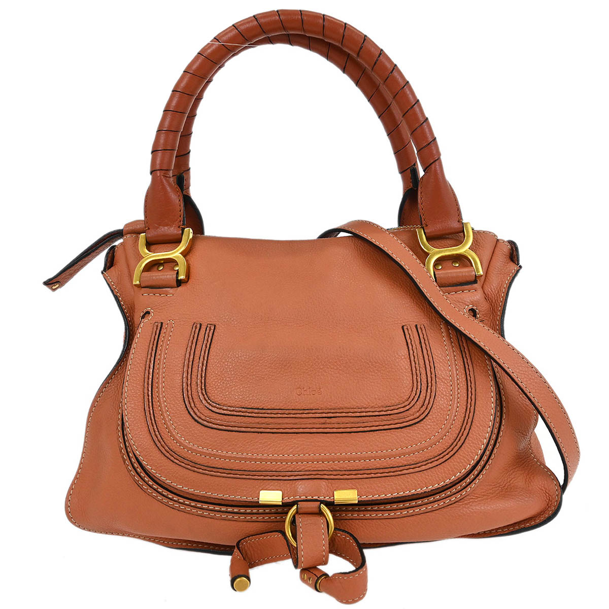 Chloe Pink Marcie 2way Shoulder Handbag