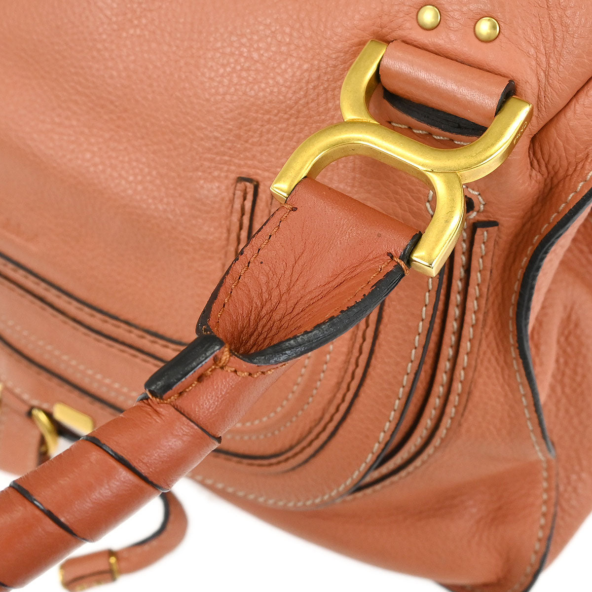 Chloe Pink Marcie 2way Shoulder Handbag