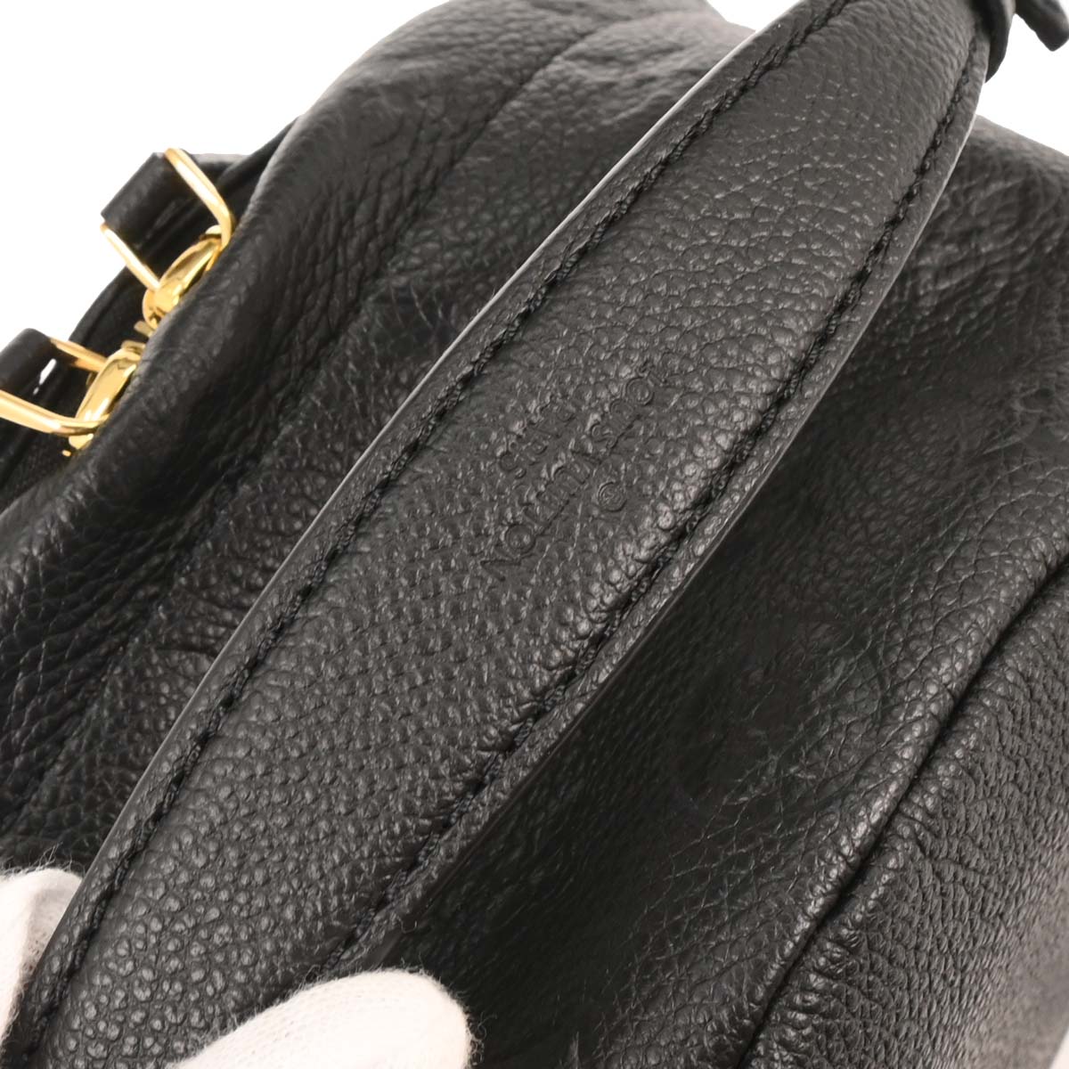 Louis Vuitton 2018 Black Monogram Empreinte Sorbonne Backpack M44016