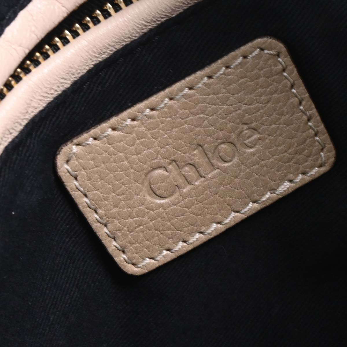 Chloe Beige Paraty 2way Shoulder Handbag