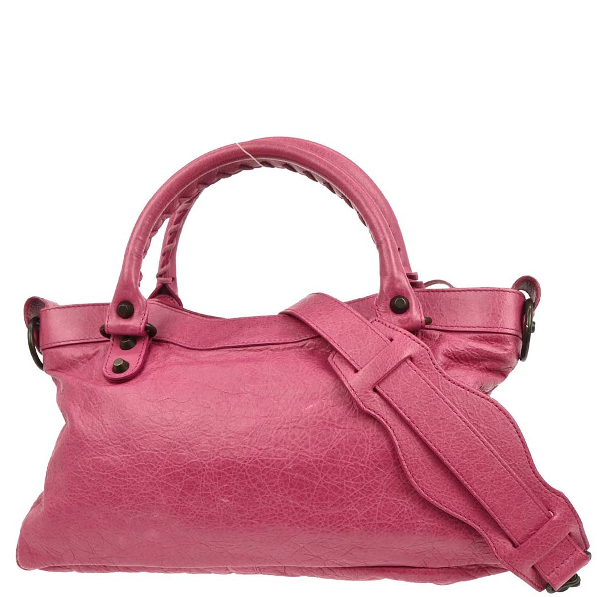 Balenciaga Pink The First 2way Shoulder Handbag