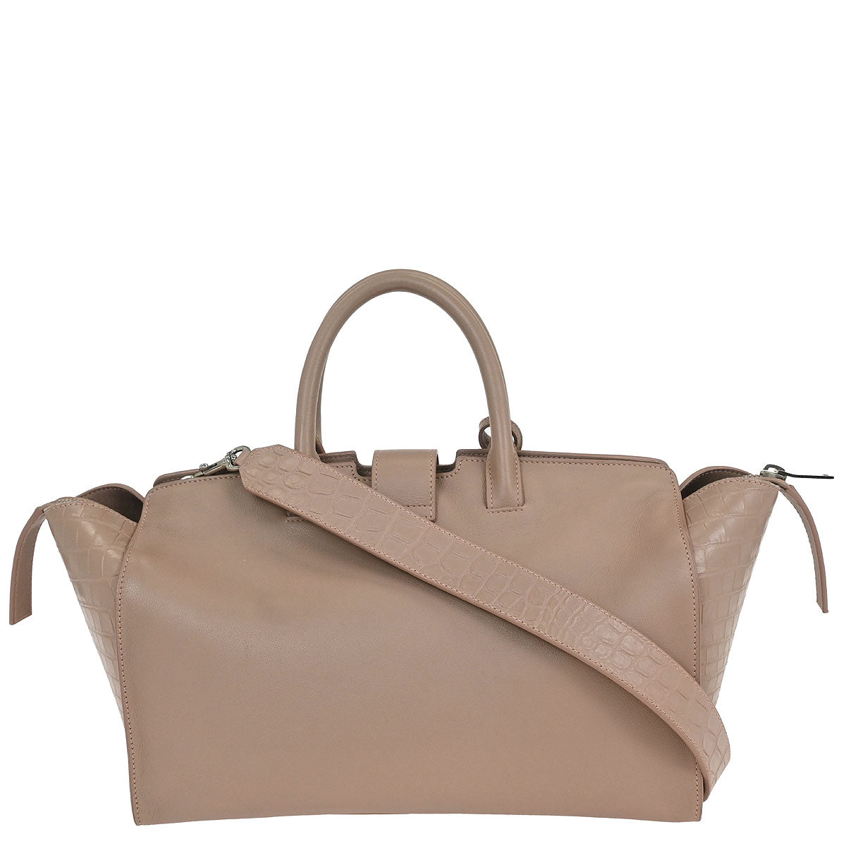 Saint Laurent * Beige Downtown 2way Shoulder Handbag