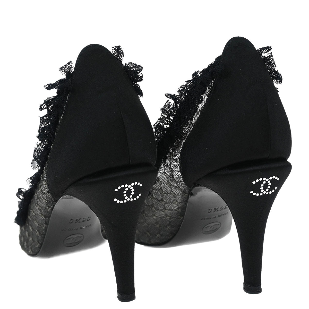 Chanel * Black Pumps Shoes #36