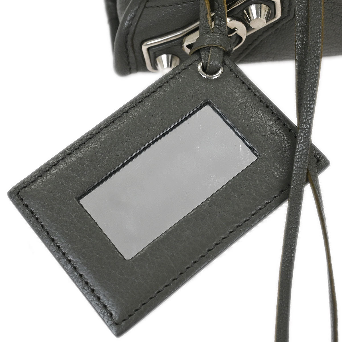 Balenciaga Gray The City Mini Handbag