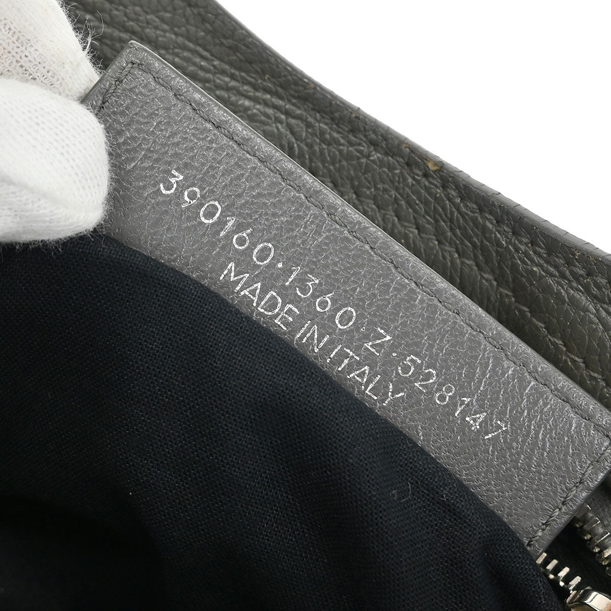 Balenciaga Gray The City Mini Handbag