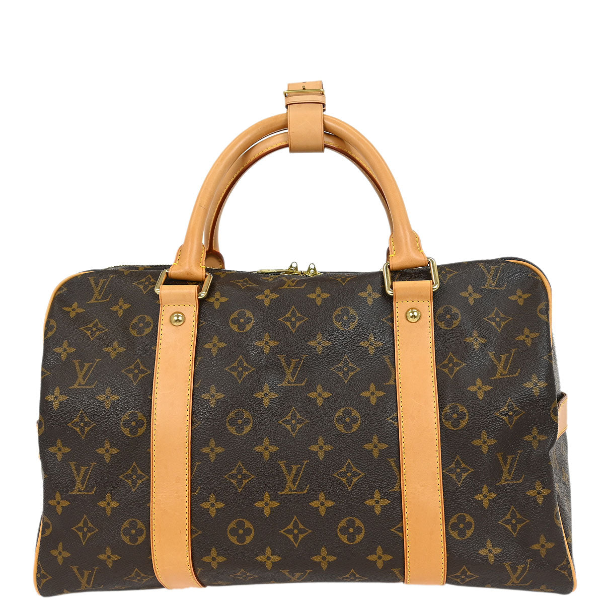 Louis Vuitton 2010 Monogram Carryall Duffle Bag M40074