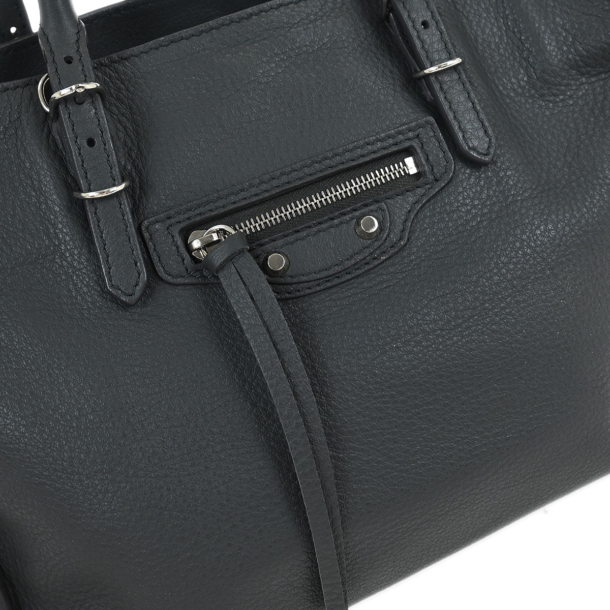 Balenciaga Gray 2way Shoulder Papier Handbag