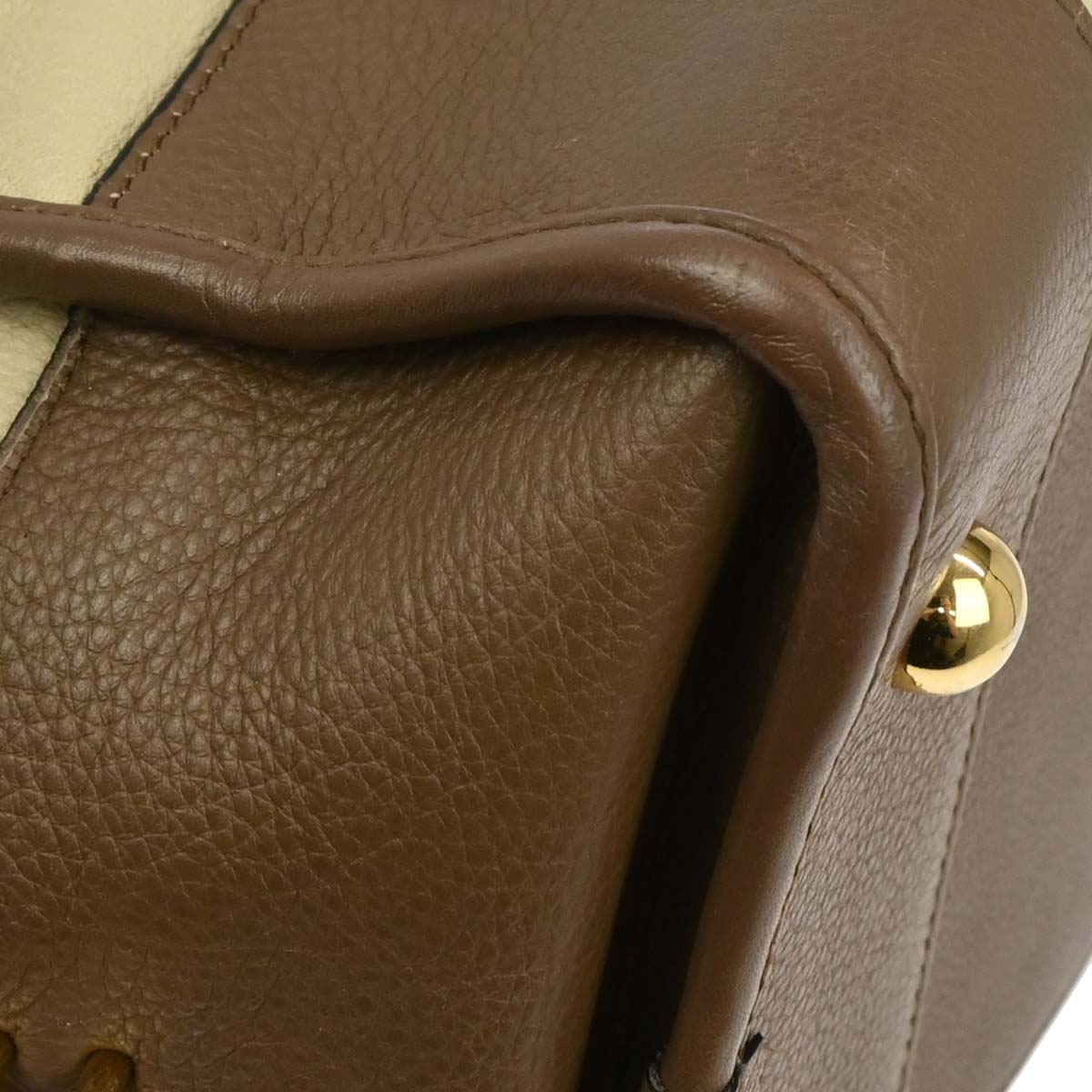 Loewe Off-white Amazona 36 Handbag