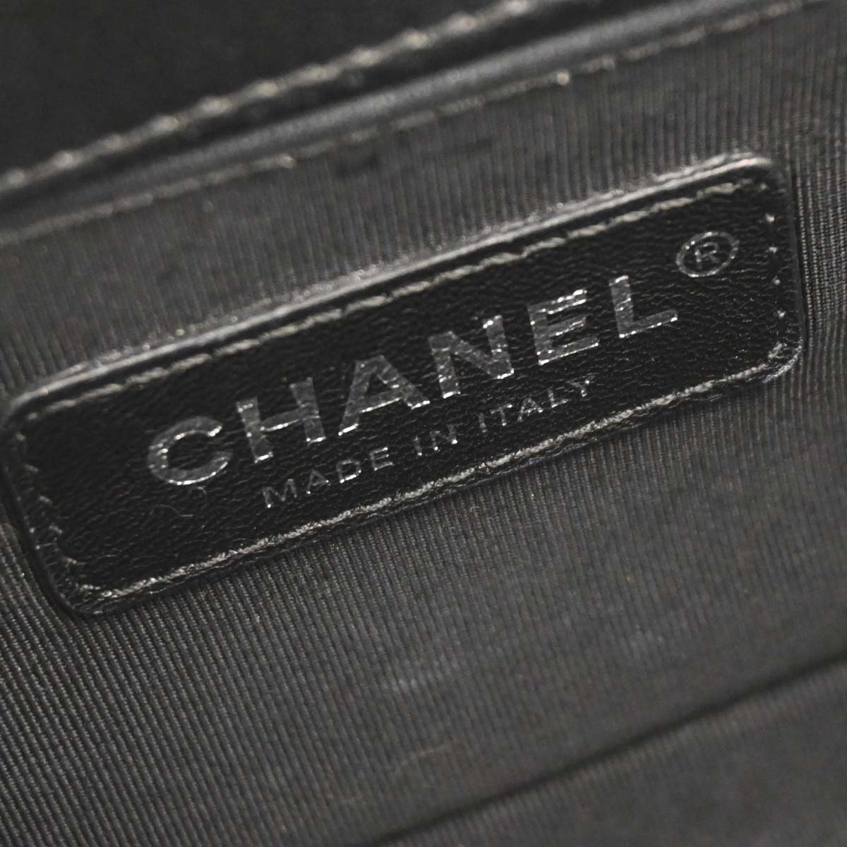 Boy Chanel 2017-2018 Black Caviar Small Chain Shoulder Bag