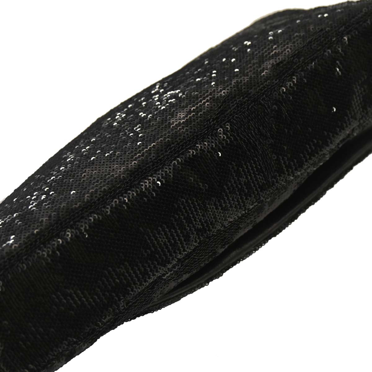 Chanel Black Sequins Dare To Disturb Shoulder Bag