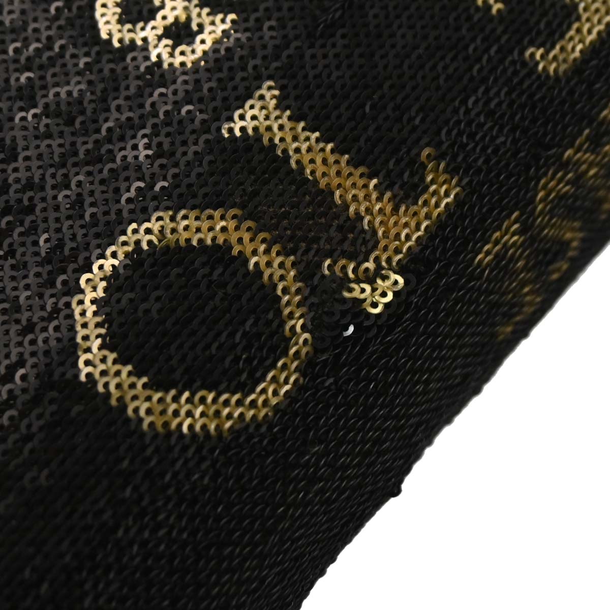 Chanel Black Sequins Dare To Disturb Shoulder Bag