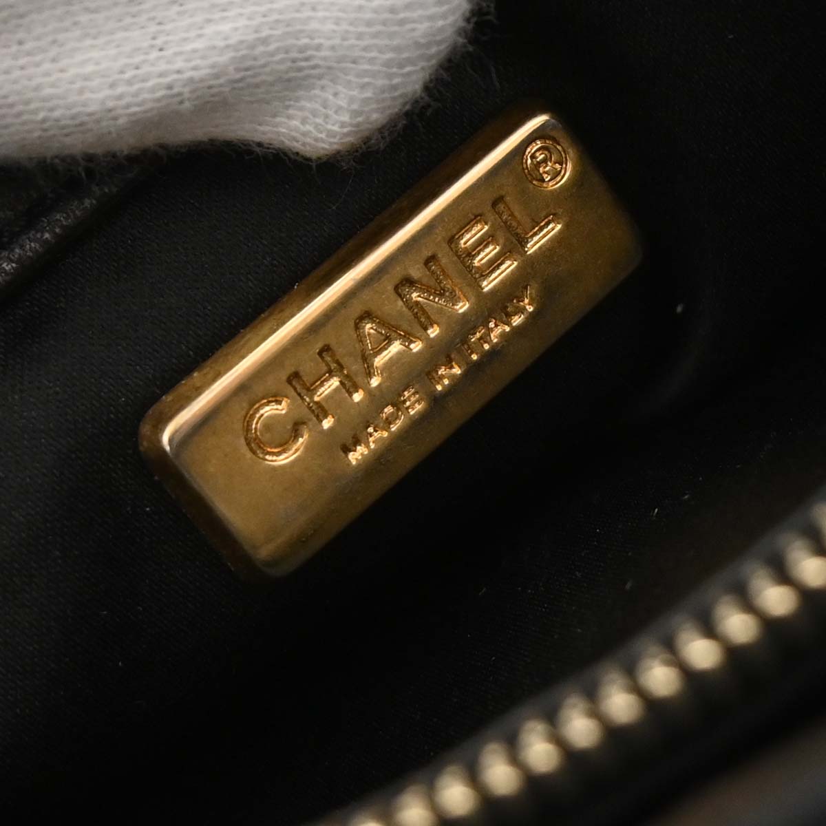 Chanel Black Sequins Dare To Disturb Shoulder Bag