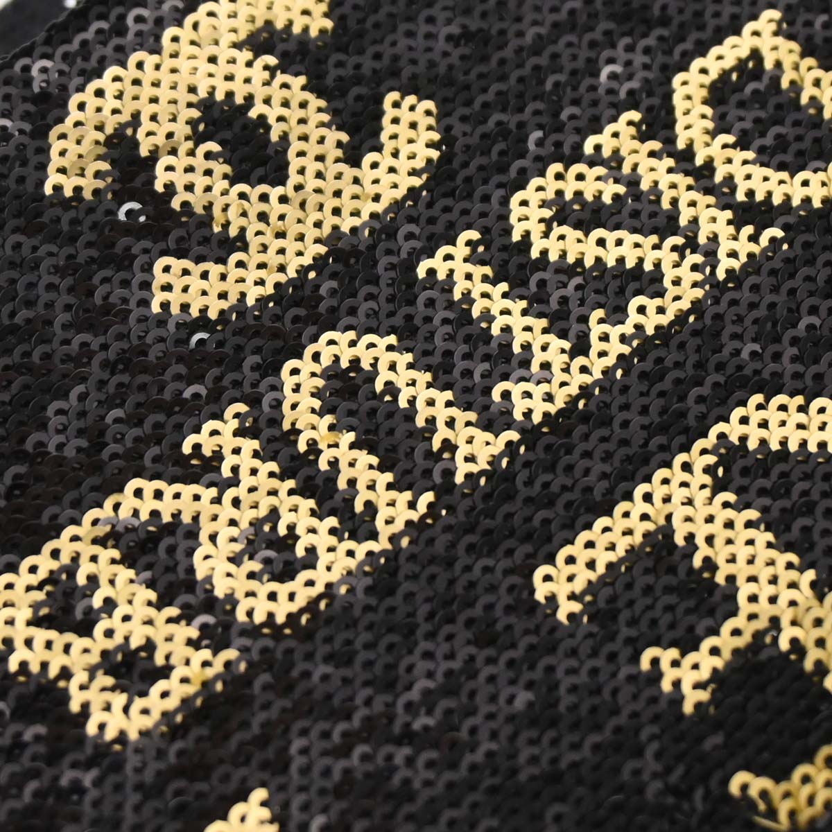 Chanel Black Sequins Dare To Disturb Shoulder Bag