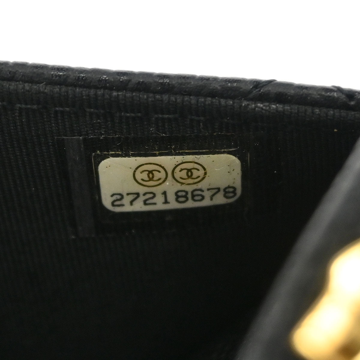 Chanel Black Caviar Classic WOC Wallet On Chain