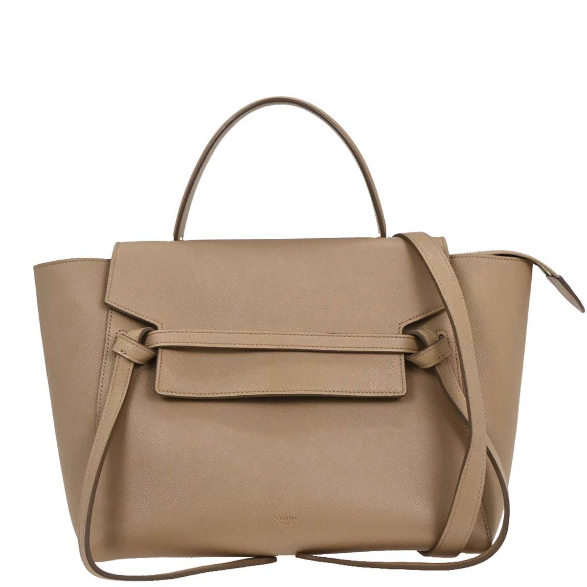 Celine Beige Belt Bag 2way Shoulder Handbag