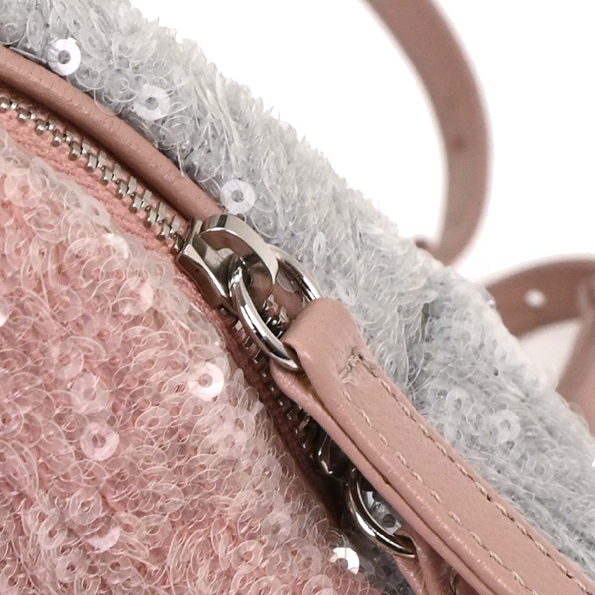 Chanel 2018 Pink Calfskin Sequins Backpack