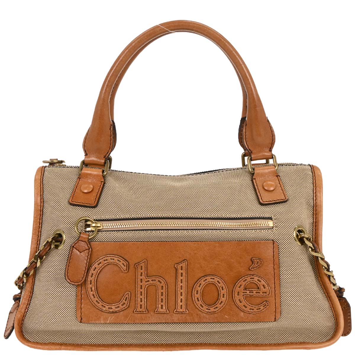 Chloe Brown Harley Tote Handbag