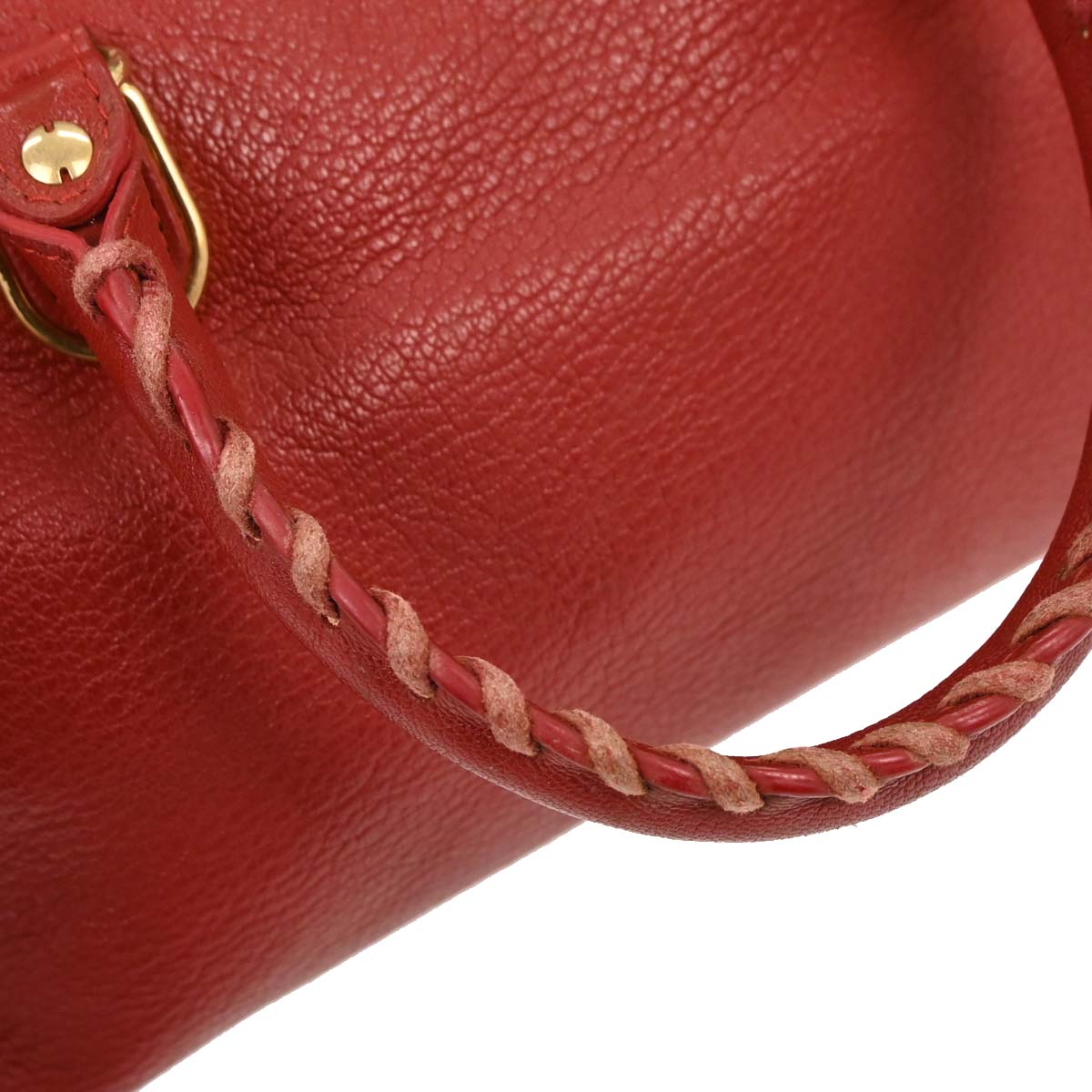 Balenciaga Red City Small 2way Shoulder Handbag