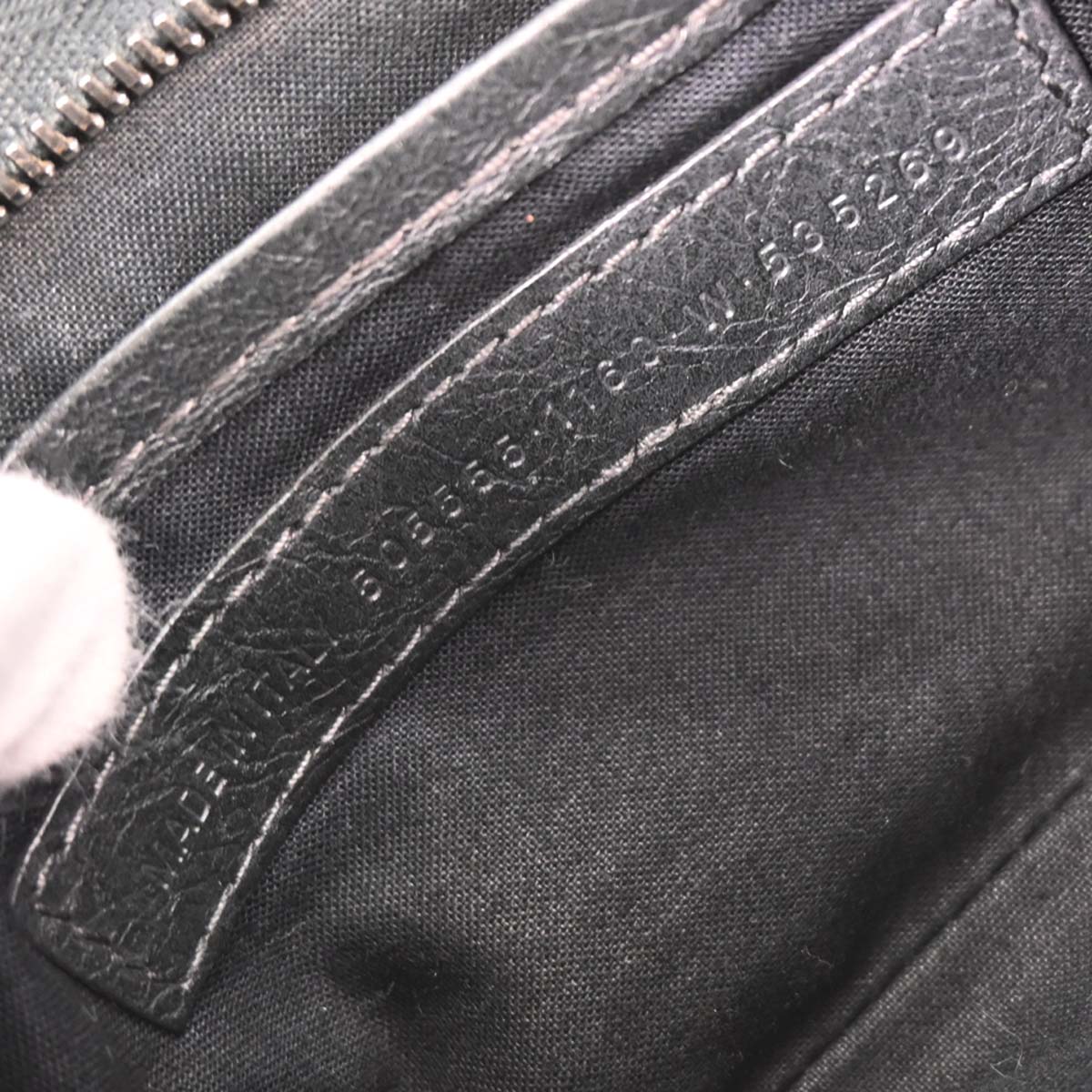 Balenciaga Gray Classic Nano City 2way Shoulder Handbag