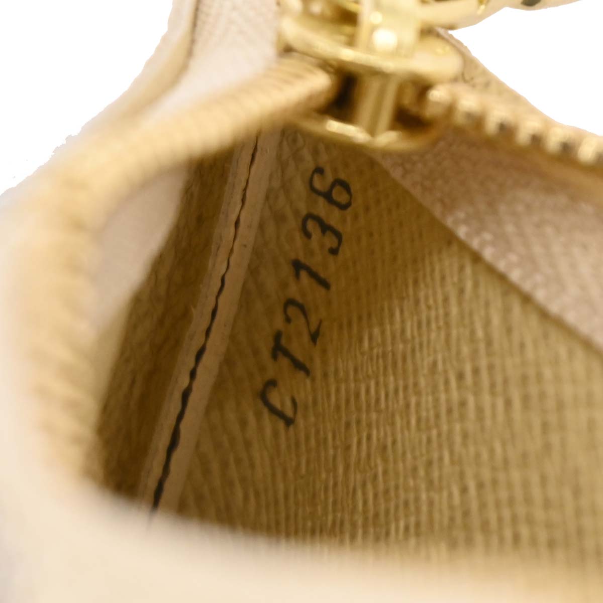 Louis Vuitton Damier Azur Pochette Cles Coin Case N62659