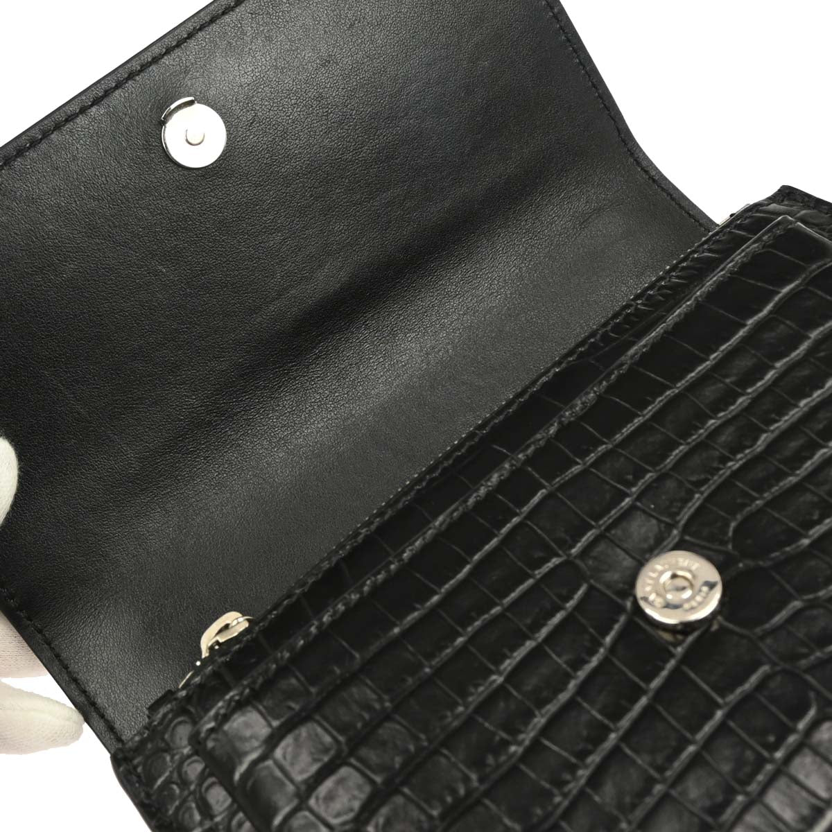 Saint Laurent * Black Sunset WOC Shoulder Bag