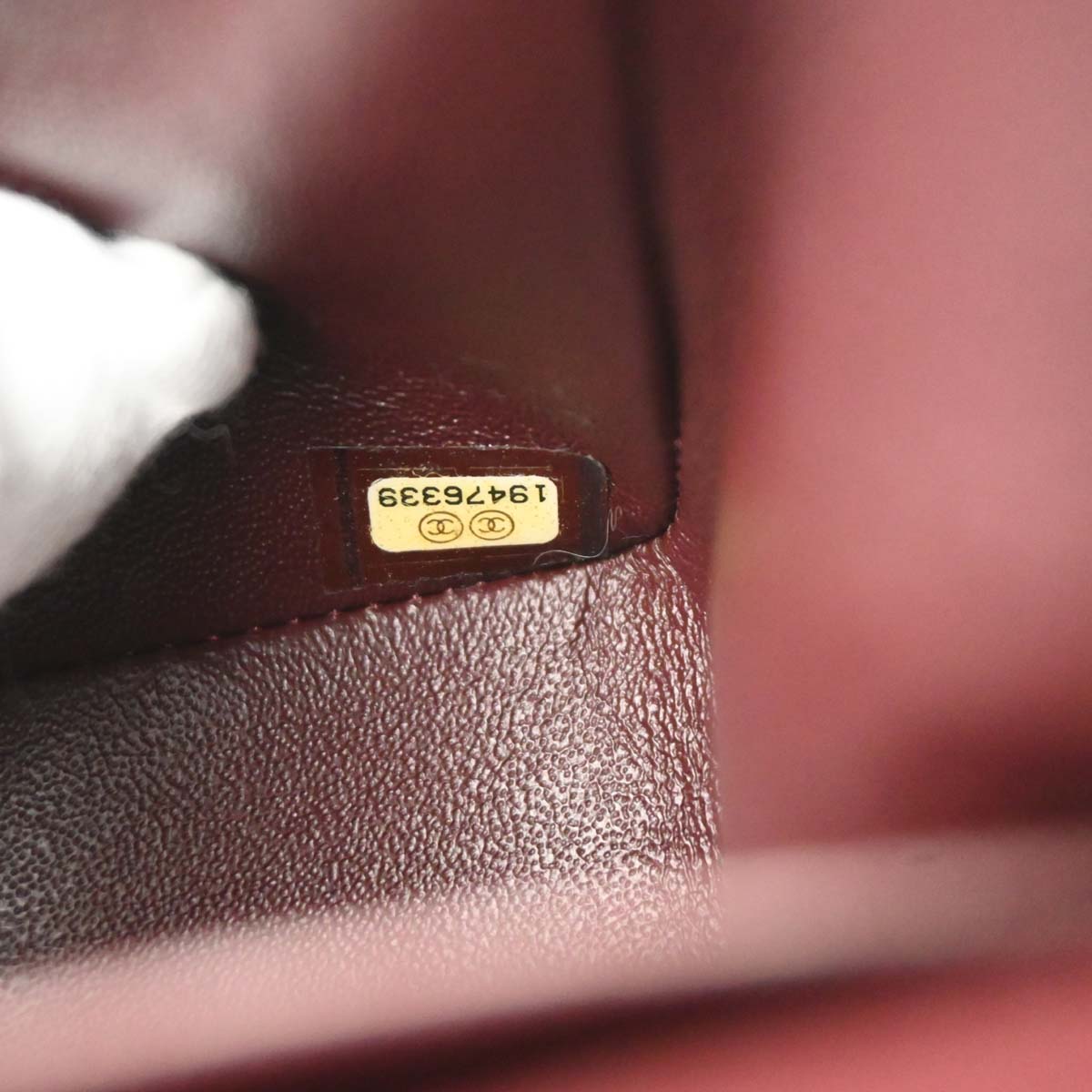 Chanel 2014 Black Lambskin Medium Classic Double Flap Shoulder Bag