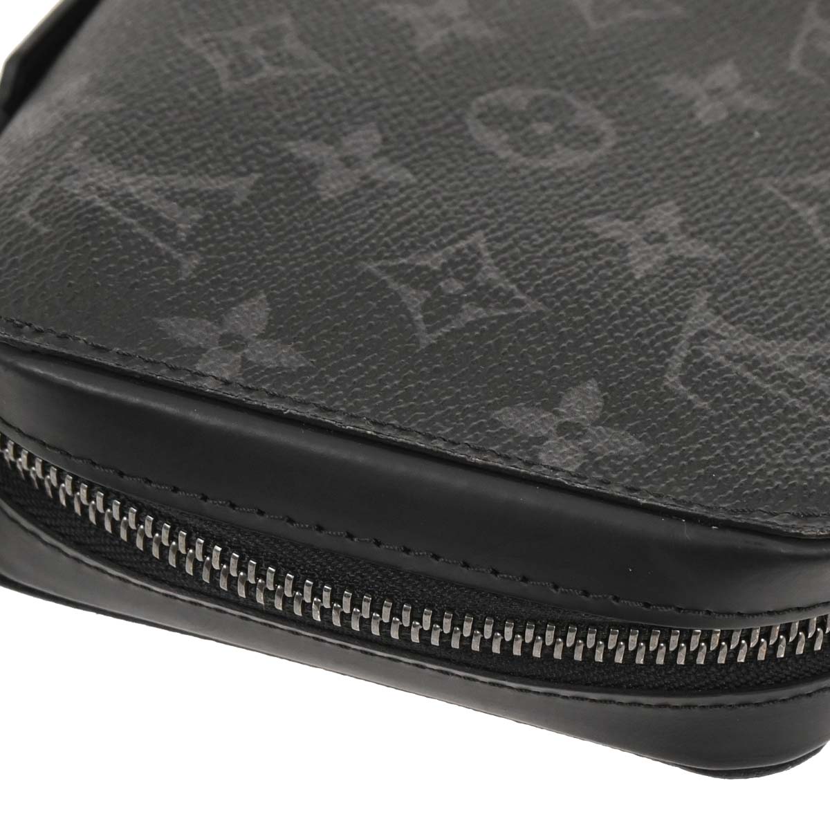Louis Vuitton Monogram Eclipse Zippy XL Wallet M61698