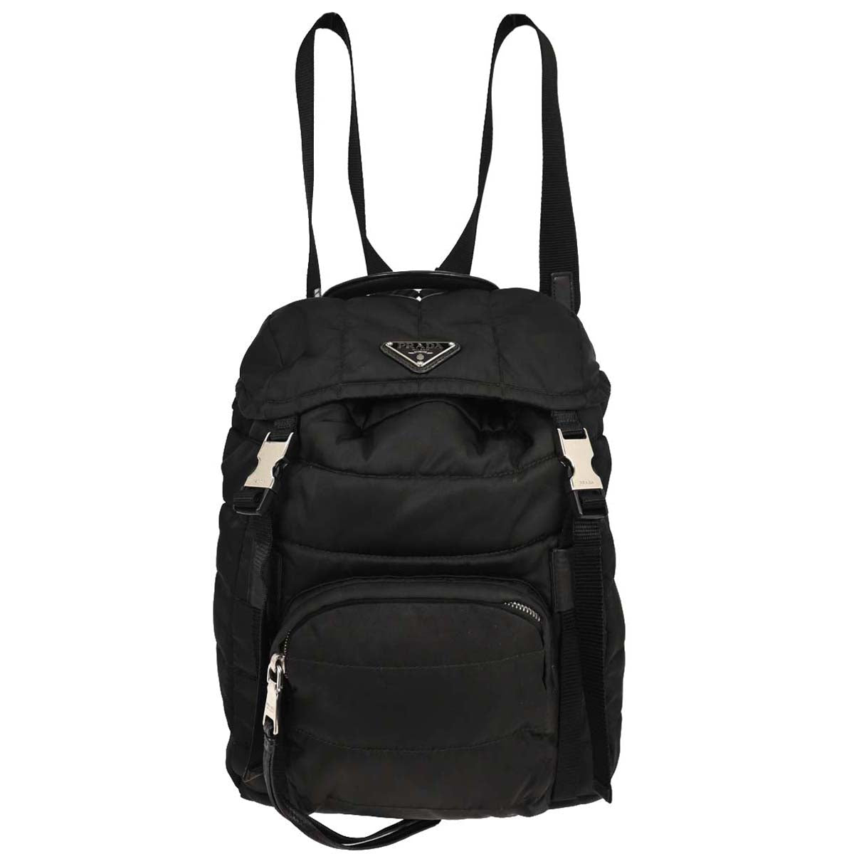 Prada Black Nylon Backpack