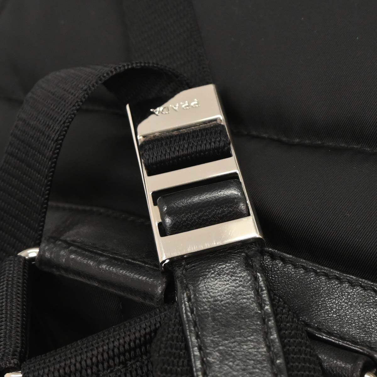 Prada Black Nylon Backpack