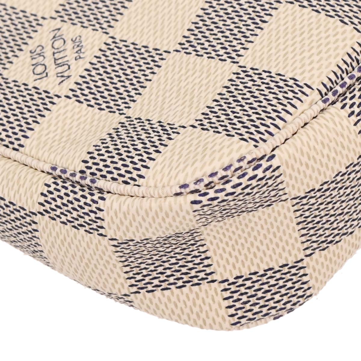 Louis Vuitton Damier Azur Pochette Accessoires Handbag N51986