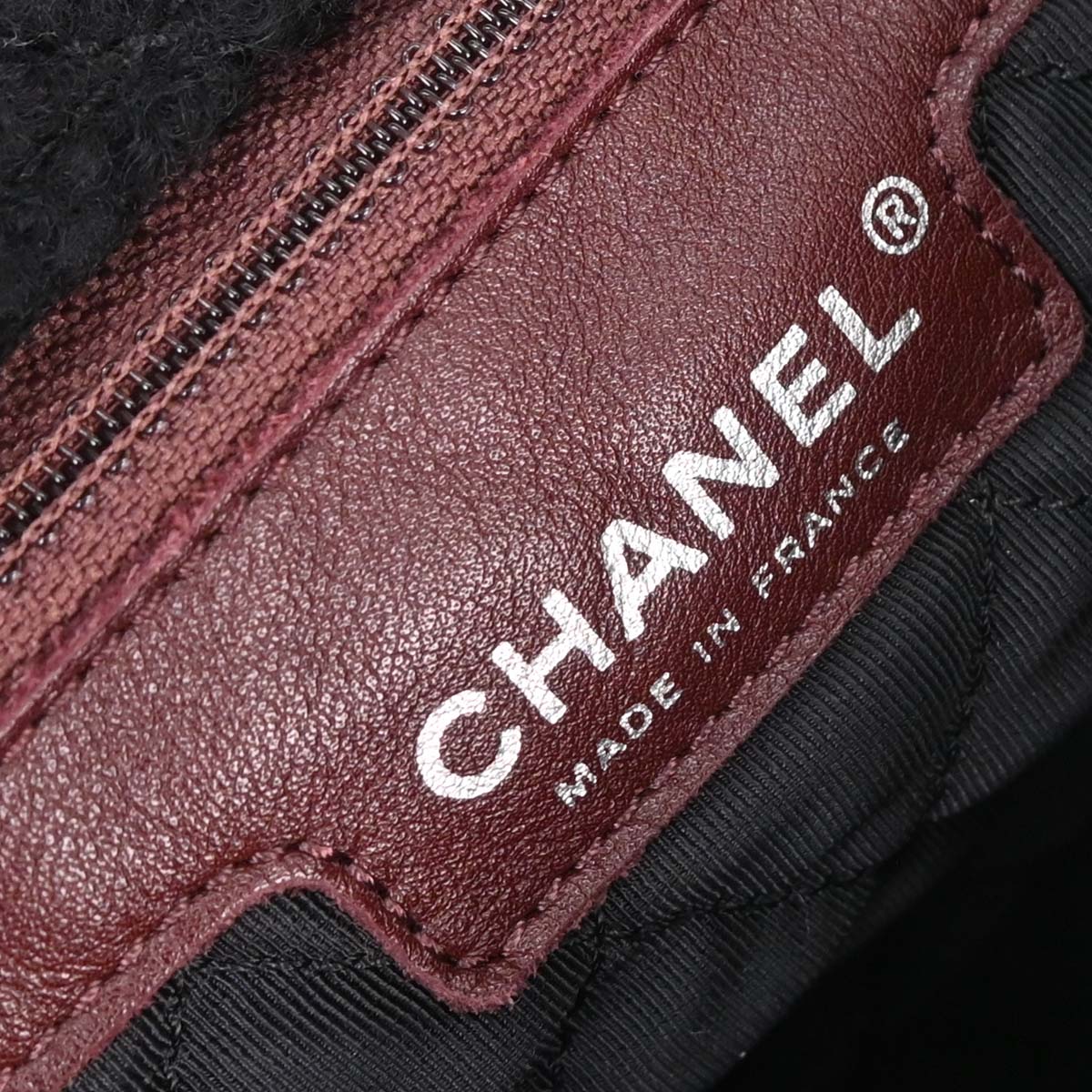Chanel * Brown Faux Fur Jumbo Classic Flap Shoulder Bag