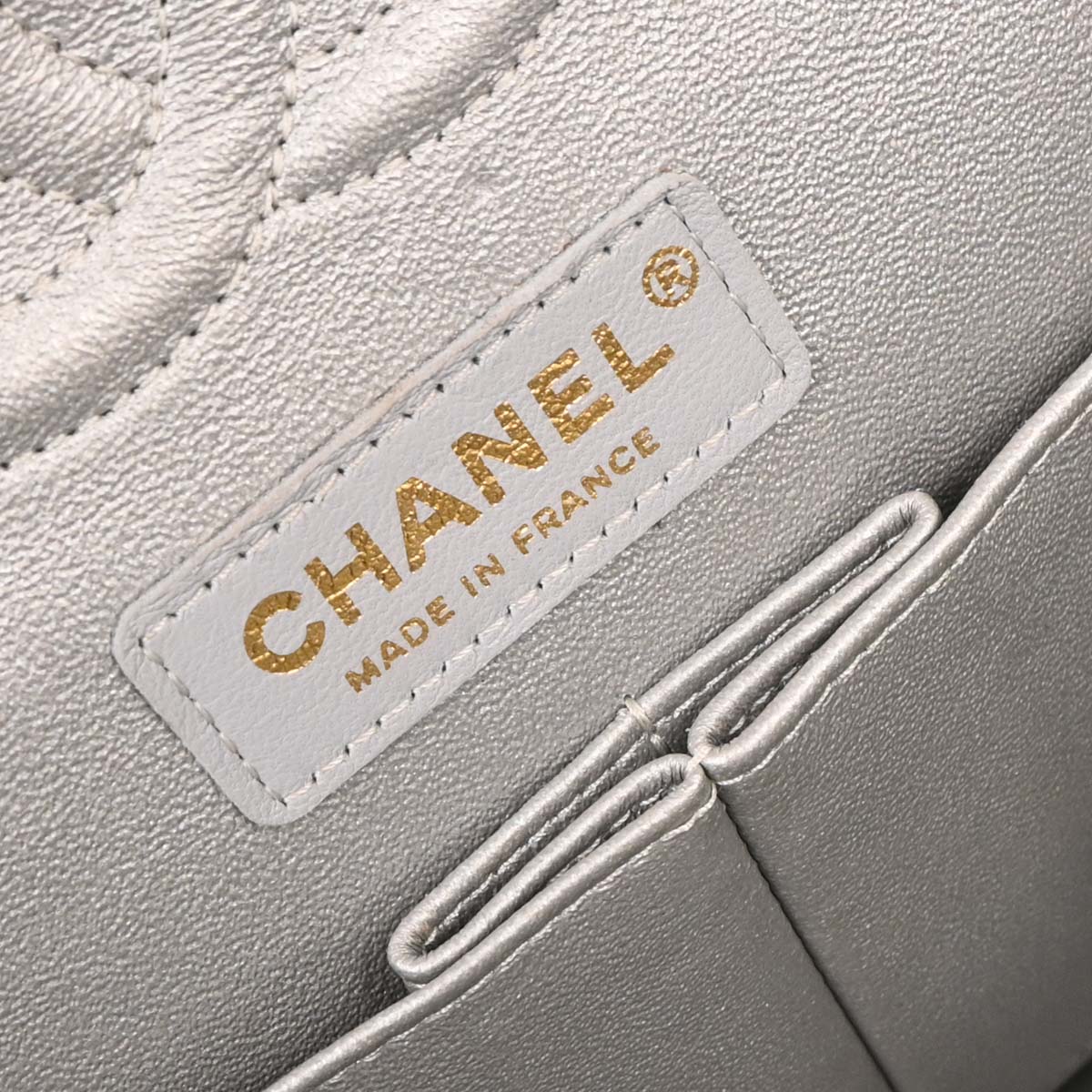 Chanel 2017 Navy Nylon Medium Classic Double Flap Shoulder Bag