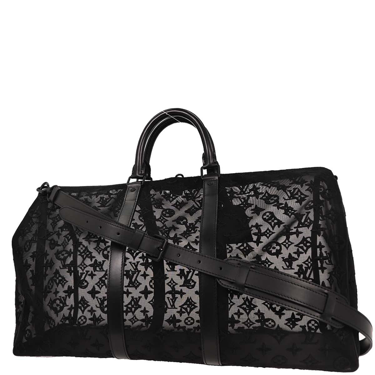 Louis Vuitton Monogram See Through Keepall Bandouliere 50 M53971