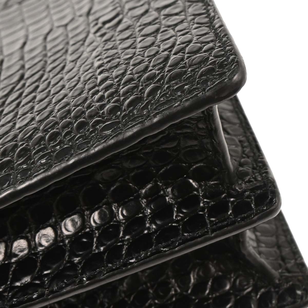 Saint Laurent * Black Leather Sunset Shoulder Bag