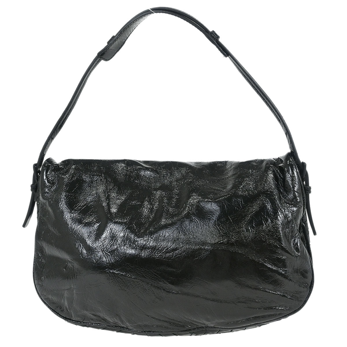 Bottega Veneta Black Intrecciato Handbag