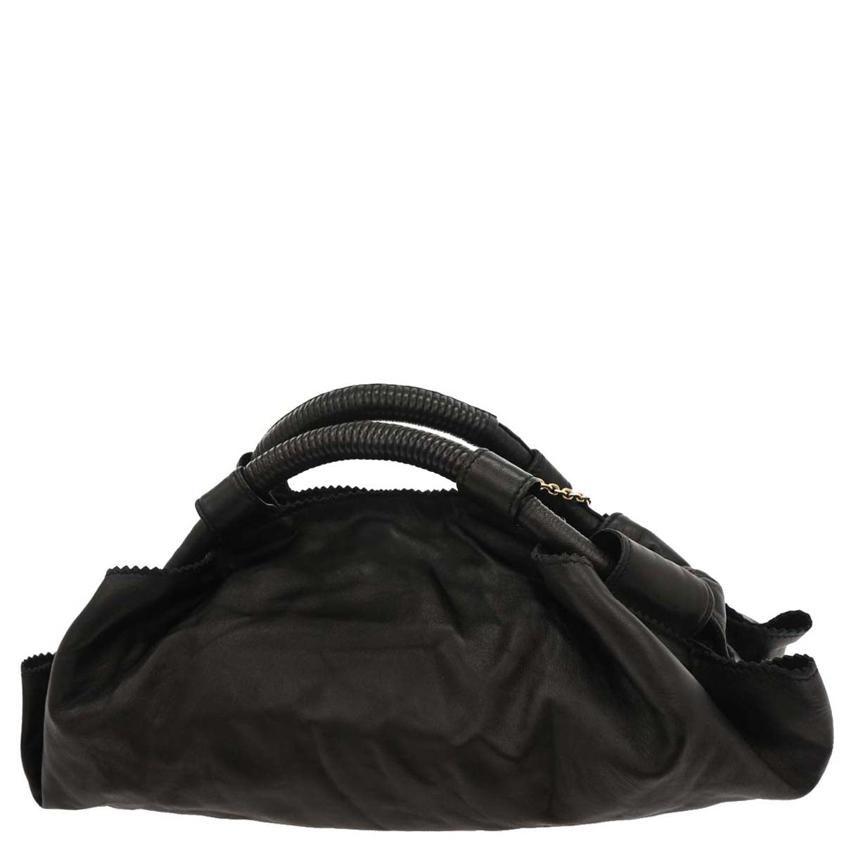 Loewe Black Lambskin Nappa Aire Tote Handbag